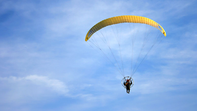 Paramotoring